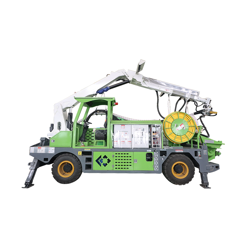 GEHP3515電驅動混凝土濕噴臺車